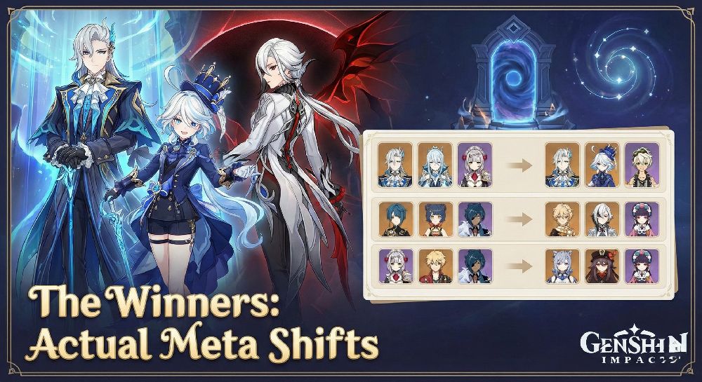 Characters with glowing, magical auras